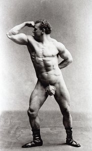 Německý kulturista Eugen Sandow