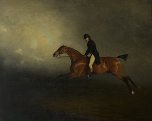 Archibald Kennedy, 12. hrabě z Cassillis, později 1. markýz z Ailsy, na koni z Culzeanu do Glasgow od Benjamin Marshall