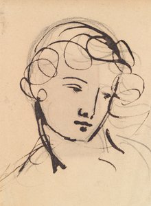 Portrétní studie od Benjamin Robert Haydon