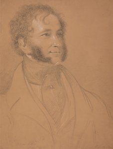 Portrét gentlemana (W. Winston?) od Benjamin Robert Haydon