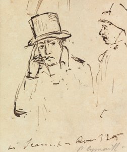 Studie mužů s klobouky od Benjamin Robert Haydon