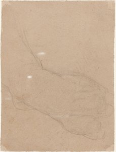 Studium nohy [verso] od Benjamin Robert Haydon