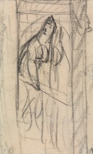 Vražda Duncana - Lady Macbeth, Blížící se Macbeth a tělo od Benjamin Robert Haydon