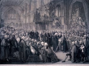Inaugurace primátora Nathaniela Newnhama, Londýn, 1801