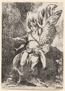 Anděl vzkříšení od Benjamin West