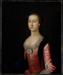 Ann Inglis, kolem roku 1757 (olej na plátně) od Benjamin West