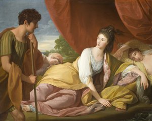 Cymon a Iphigenia od Benjamin West