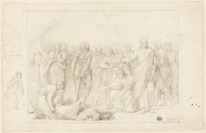 Ananiášova smrt od Benjamin West