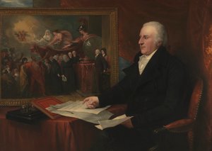 John Eardley Wilmot od Benjamin West