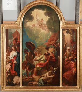 Obrácení sv. Pavla, kolem roku 1786 od Benjamin West