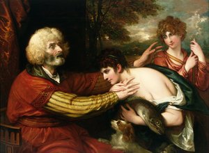 Návrat Tobiáše od Benjamin West