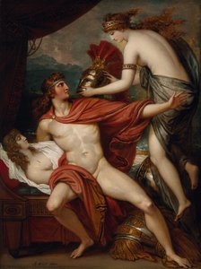 Thetis přináší Achilleovi zbroj od Benjamin West