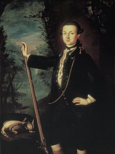 Thomas Mifflin (1744-1800), kolem 1757-59 (olej na plátně) od Benjamin West