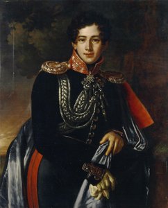 Portrét hraběte Nikolaje Alexandroviče Samojlova 1800-1842, cca 1825