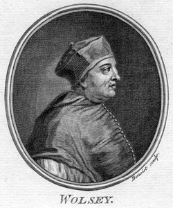 Thomas Wolsey c1475-1530, anglický státník.
