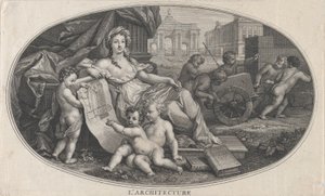Architektura, 1690. od Benoit Audran I