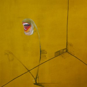 La colère, panel 2, 2016 (olej a akryl na plátně) od Benoit Erwann Boucherot