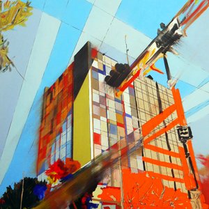 Krajina : Mexiko 3, 2016 (olej na plátně) od Benoit Erwann Boucherot