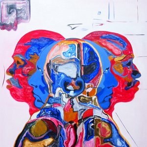 Robert M. a chlapci, 2005 (olej na plátně)