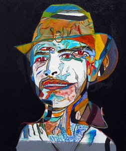 Surportrét : Marcos Alejandro Rosas Jassan, 2014 (olej na plátně)