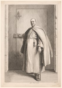 Portrét van Blaise ze Saint Mary Donat Bratr Blaise Feuillan (titul na předmětu) od Benoît Audran (II)