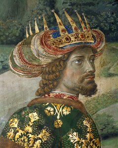 Klanění mudrců (freska) od Benozzo di Lese di Sandro Gozzoli