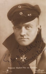 Portrét Manfreda von Richthofena 1892-1918, 1918. od Berlin . Photo studio C. J.