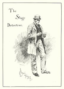 The Stage Detective (rytina)