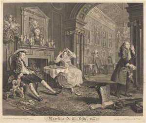 Manželství a la Režim: pl. 2, 1745.