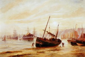 Přímořská krajina - Ústí řeky Tyne