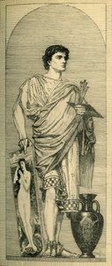 Apelles: design pro mozaiku, c1864, 1881. od Bernard Collier