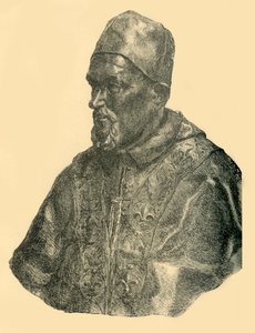 Busta papeže Inocence X., c1690, 1881. od Bernard Collier