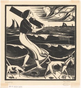 Strand (původní název) od Bernard Essers (signed by artist)