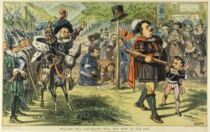 William Tell Cleveland se neskloní před kloboukem, od Puck