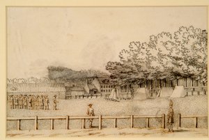 Tábořiště vojáků, Hampton Court Green