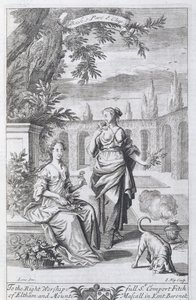 Etika čichu, ilustrace z Knihy 1 Část 8 Kapitola 14 „Principy filozofie“ od Anthonyho Le Granda, vyryto Johannesem Kipem (165253-1722), 1694