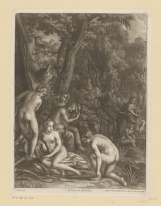 Actaeon a Diana Actaeon a Diana (titul na objektu) od Bernard Lens (I)