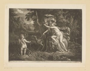 Venuše a Adonis Venuše a Adon (název na objektu) od Bernard Lens (I)
