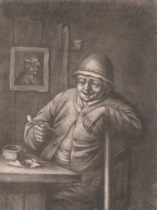 Muž kouření od Bernard Lens