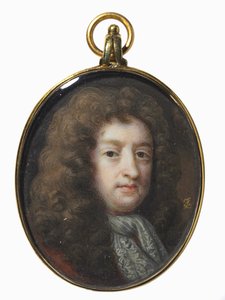 Portrét Samuela Butlera, c. 1715-20.