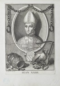 Antipapež Jan XXIII Baldassare Cossa, 1713. od Bernard Picart