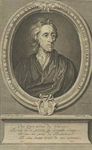 Portrét lékaře a filozofa Johna Locka 1632-1704, 1721. od Bernard Picart