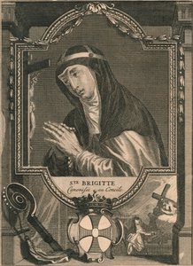 Ste. Brigitte, 1713. od Bernard Picart