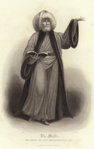Mufti neboli šéf mohamedánského zákona od Bernard Picart
