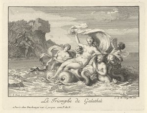 Triomf van Galatea Triumf Galathea (název na předmětu) od Bernard Picart