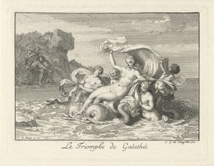 Triomf van Galatea Triumf Galathea (název na předmětu) od Bernard Picart