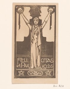 Štěstí a mír 1926 (původní název na objektu) od Bernard Willem Wierink