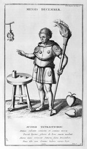 Reprezentace z prosince 1757 od Bernard de Montfaucon