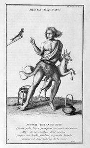 Reprezentace z března 1757. od Bernard de Montfaucon