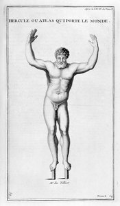 Herkules, který nese svět, 1757